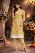 Women's Floral Printed Kurta Set
