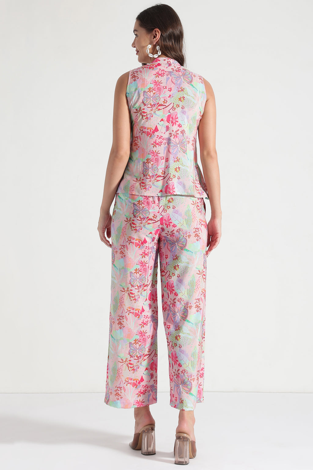 Luxeora Floral Cotton Night Suit for Women | Soft Lounge Wear Set