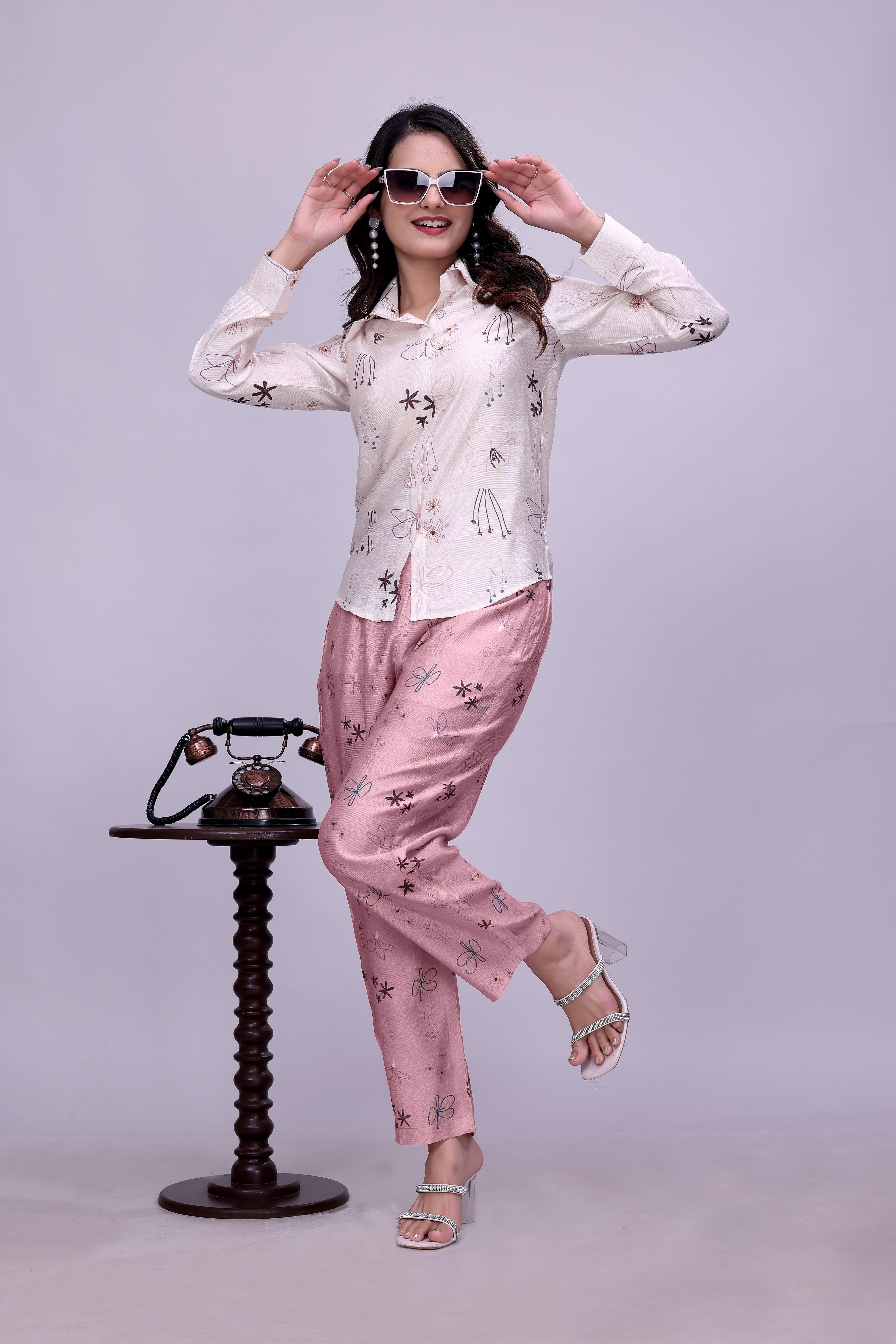 WomenPrinted Pyjama Set