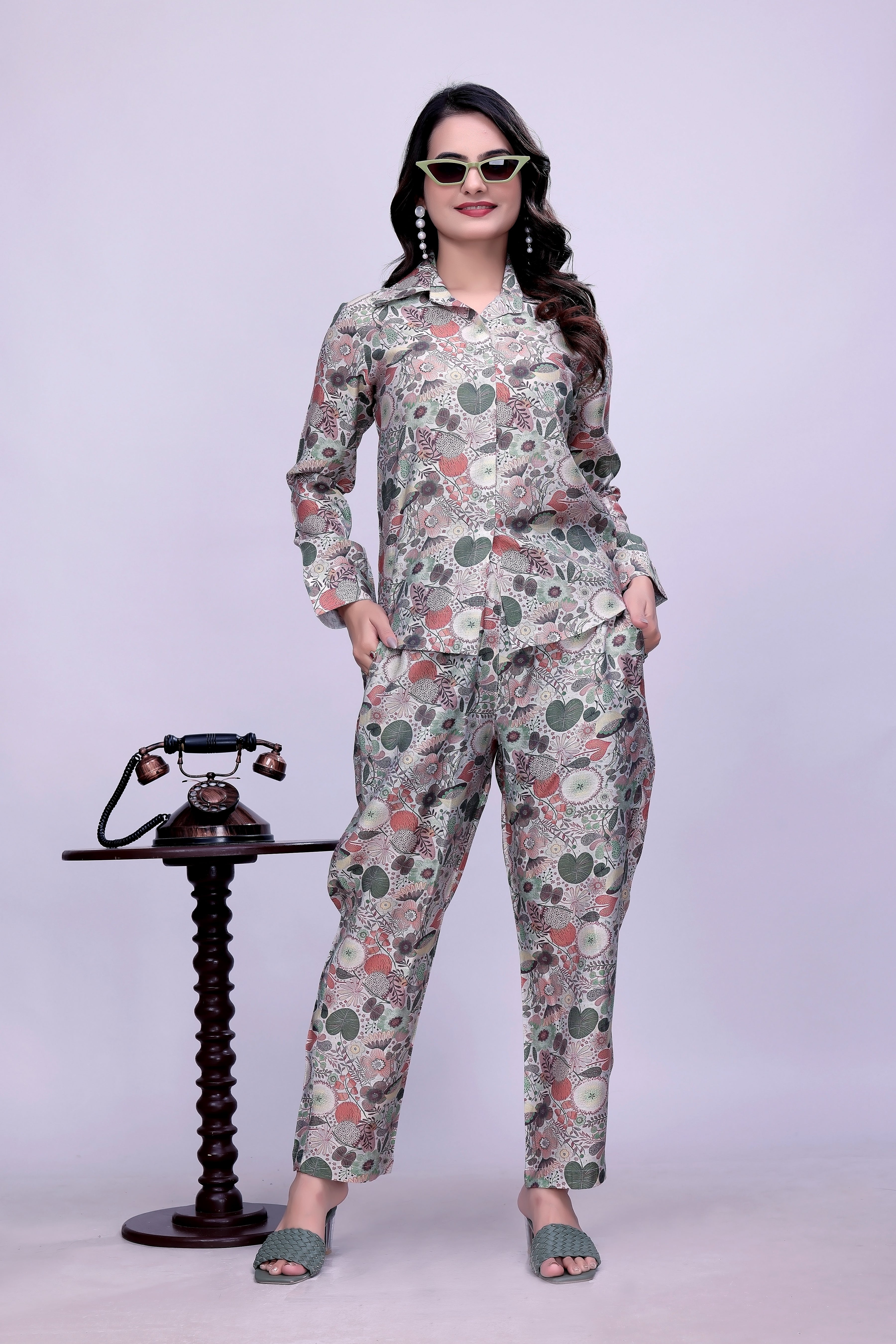 Women Floral  Co-Ord Set