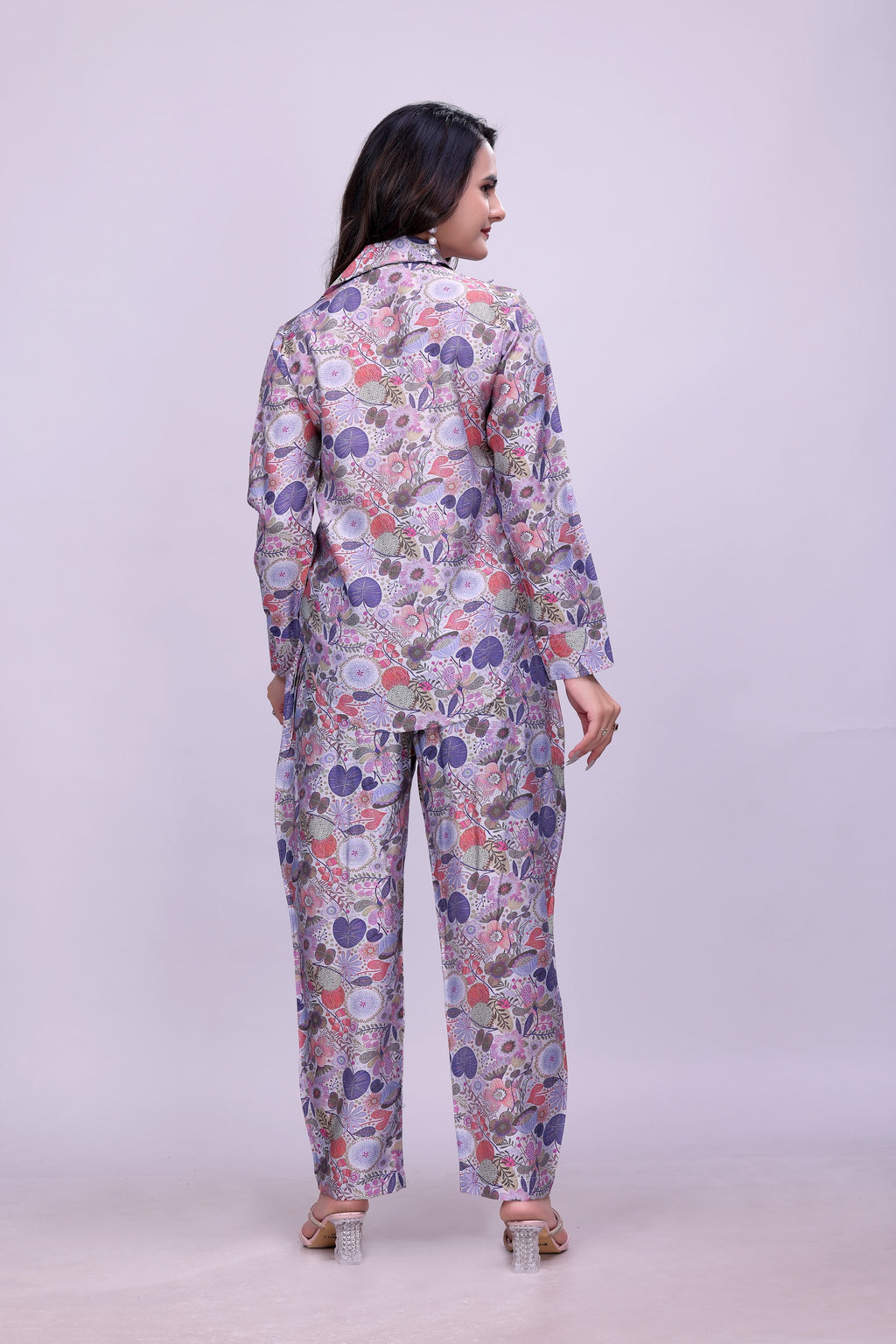 Luxury Floral Pajama Set for Women