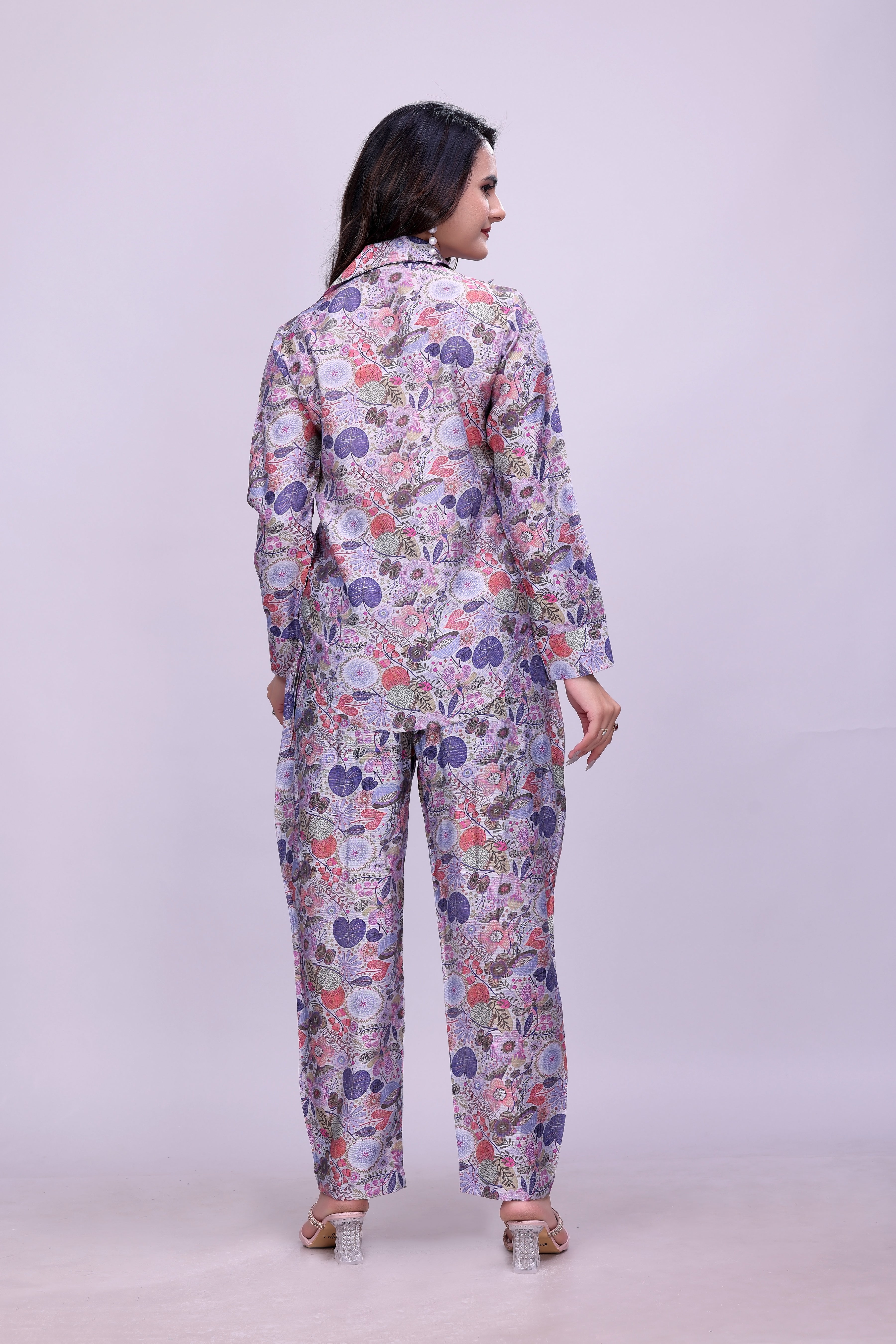 Luxury Floral Pajama Set for Women