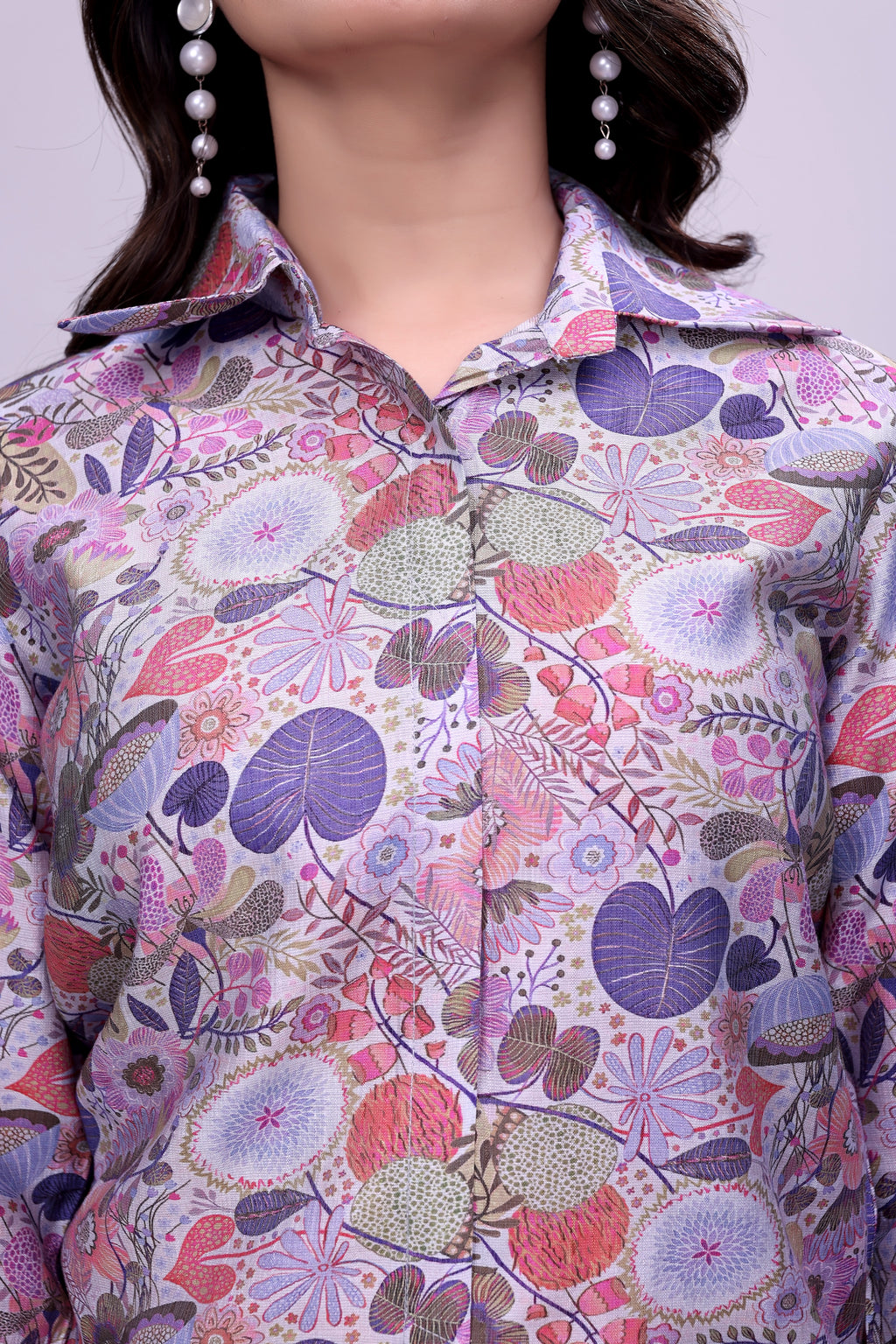 Luxury Floral Pajama Set for Women