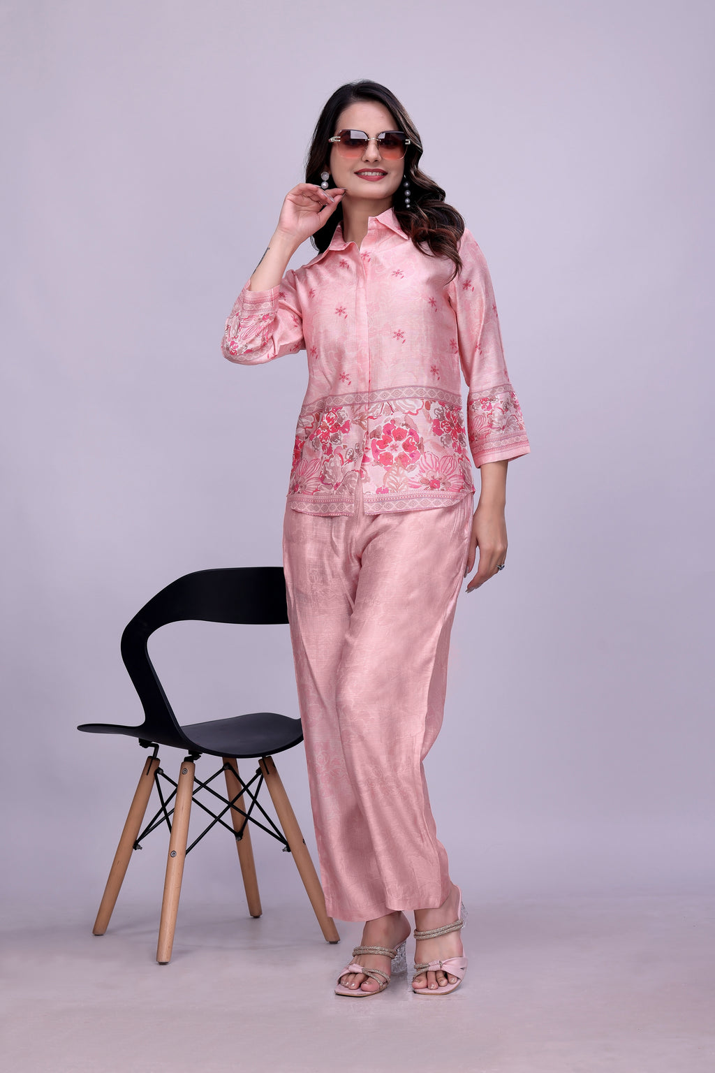 Stylish Floral Nightwear Set