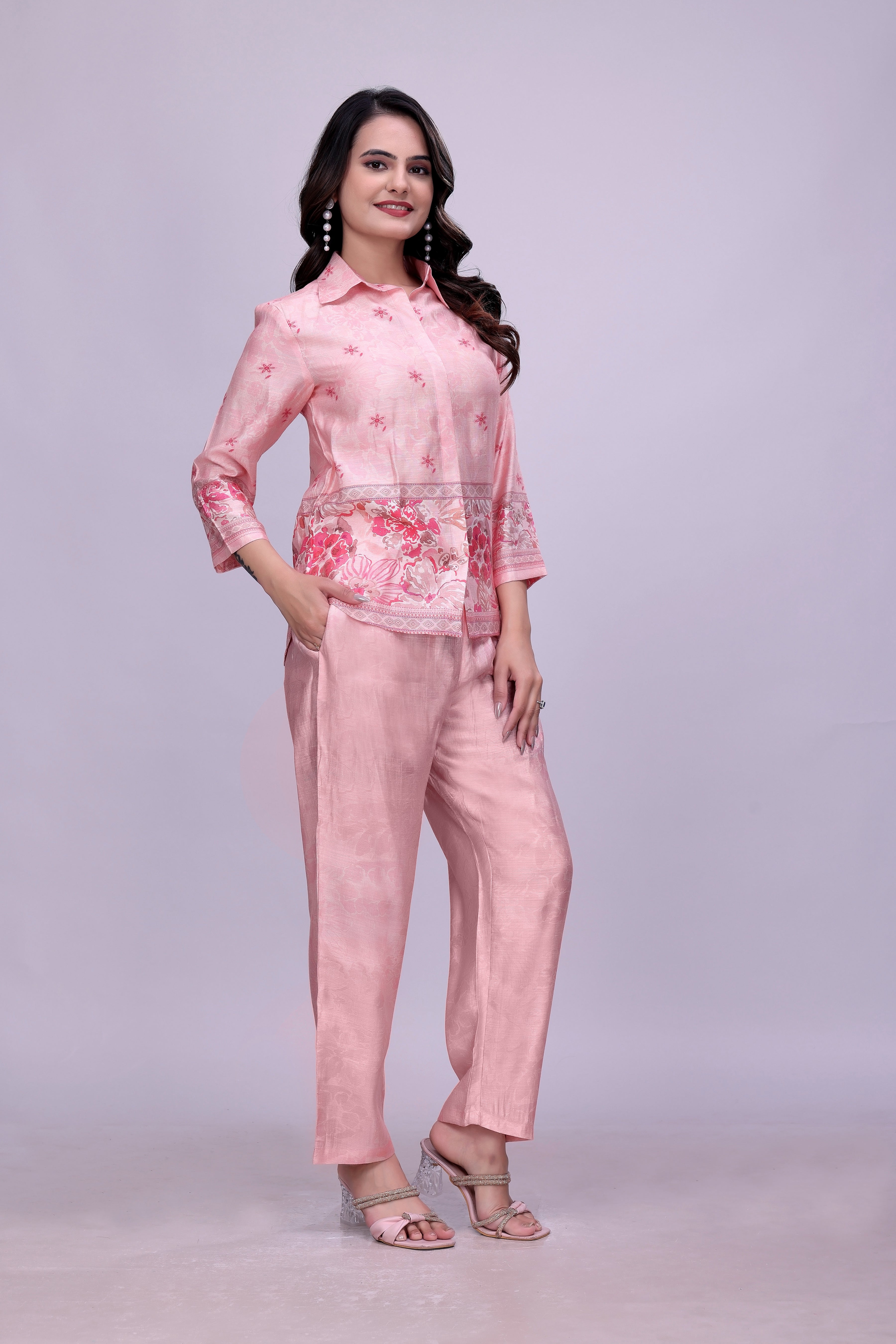 Stylish Floral Nightwear Set