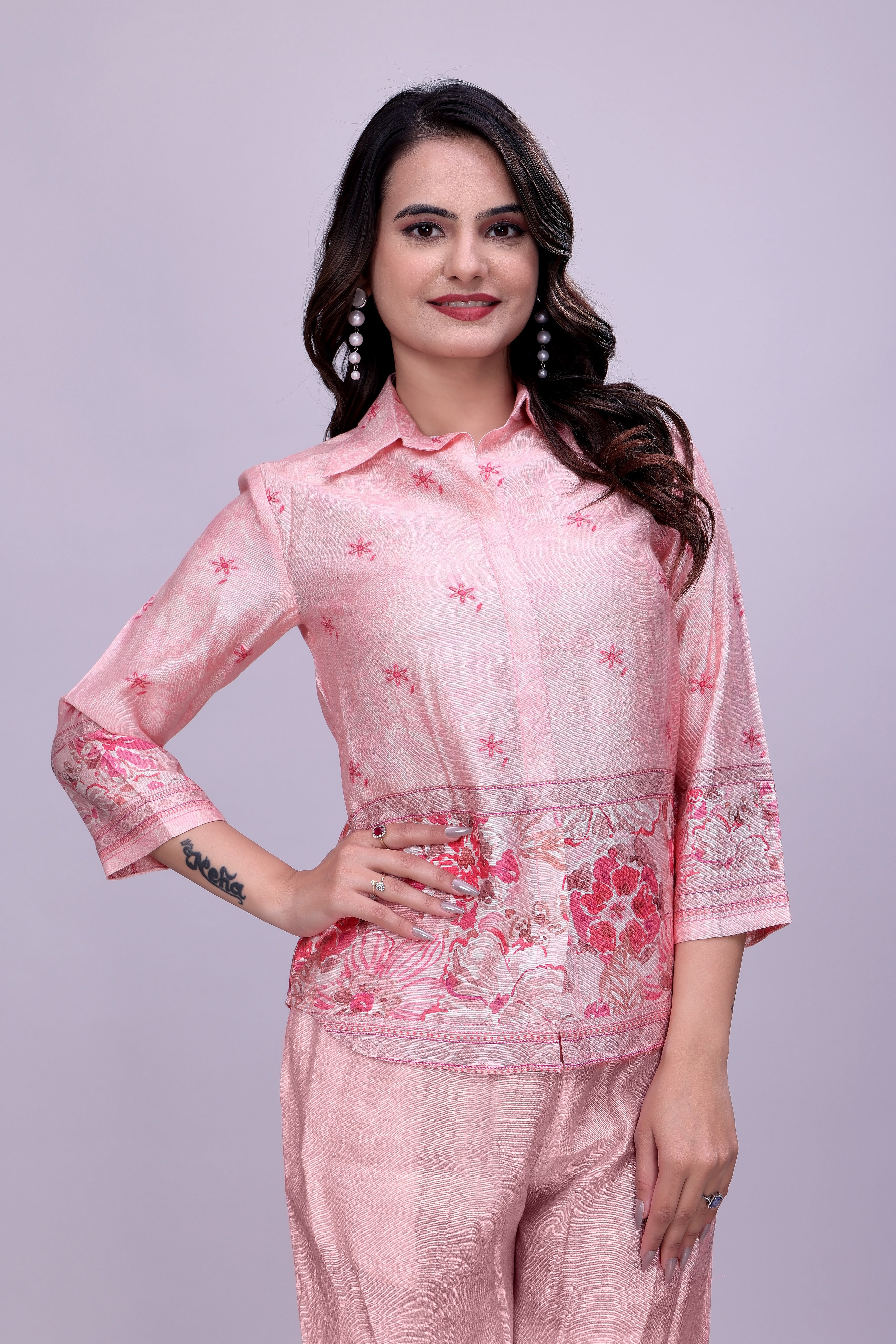 Stylish Floral Nightwear Set