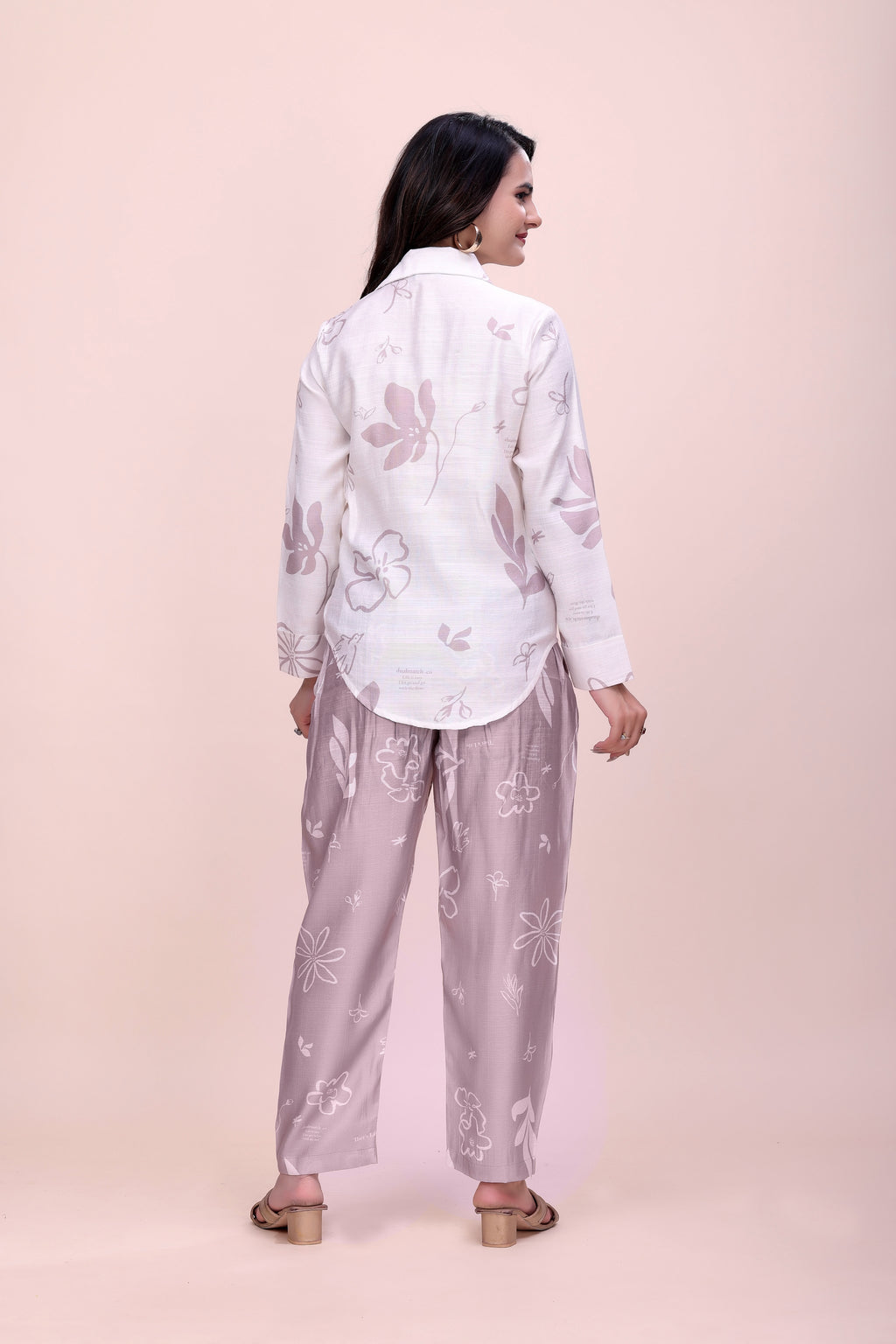 MBeautiful Women Floral Printed Night suit