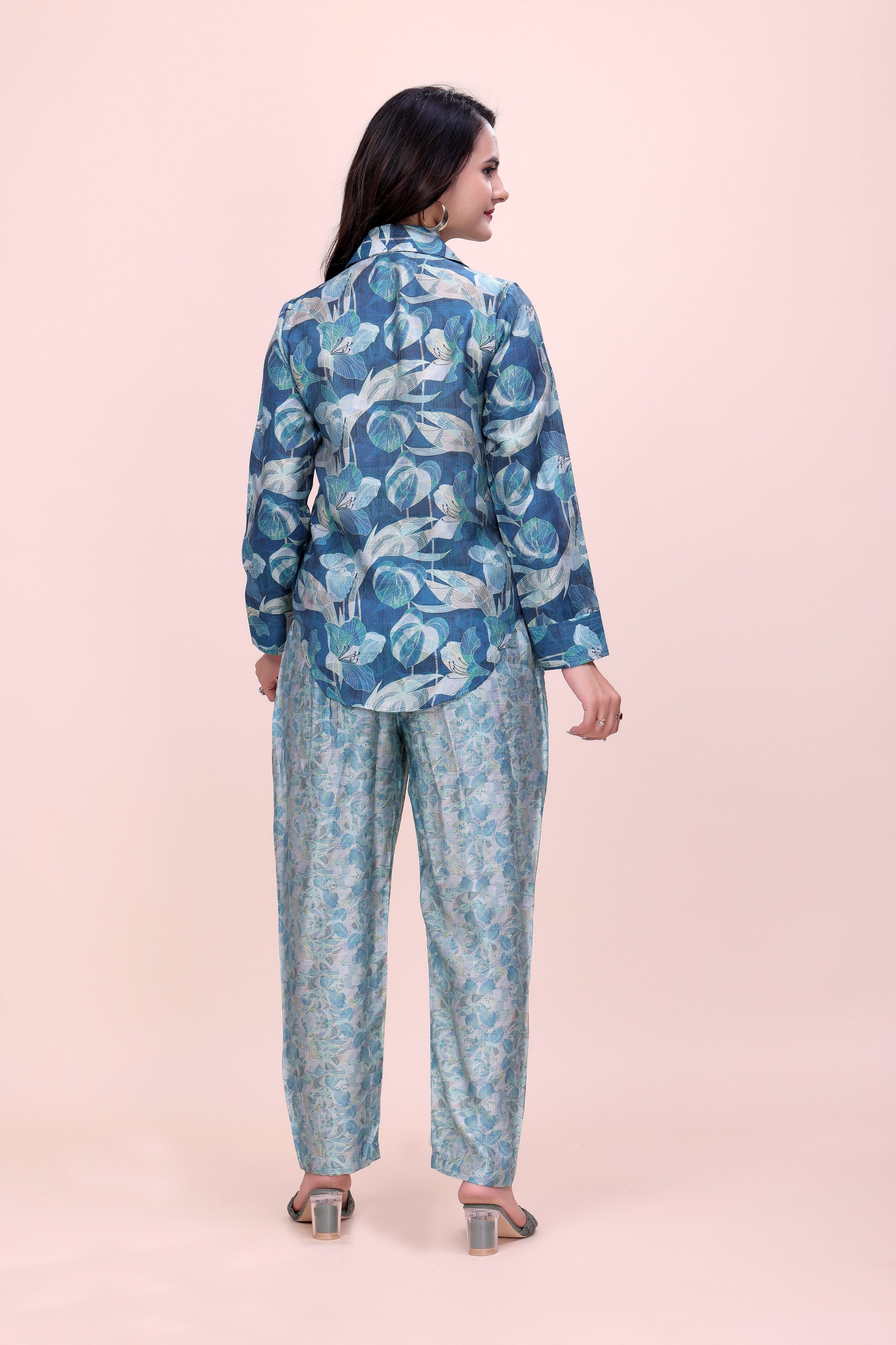 Luxury Floral Pajama Set for Women