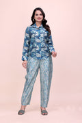 Luxury Floral Pajama Set for Women