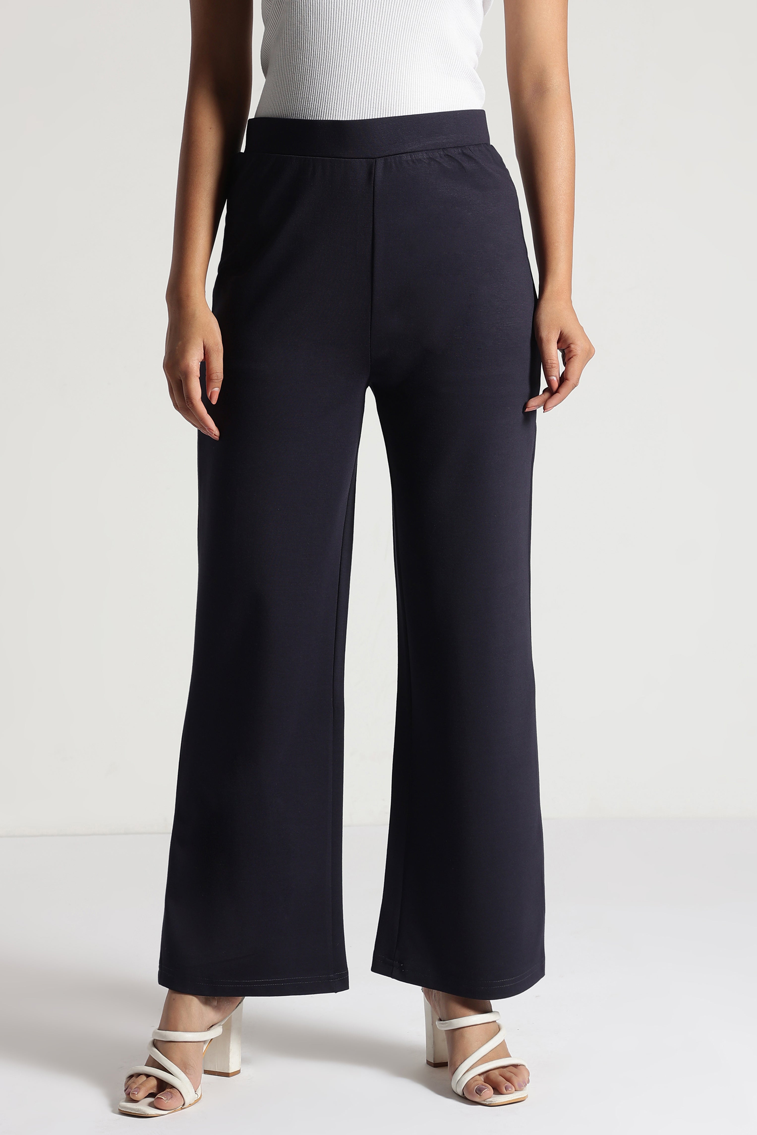 Women Straight Fit Formal Pants