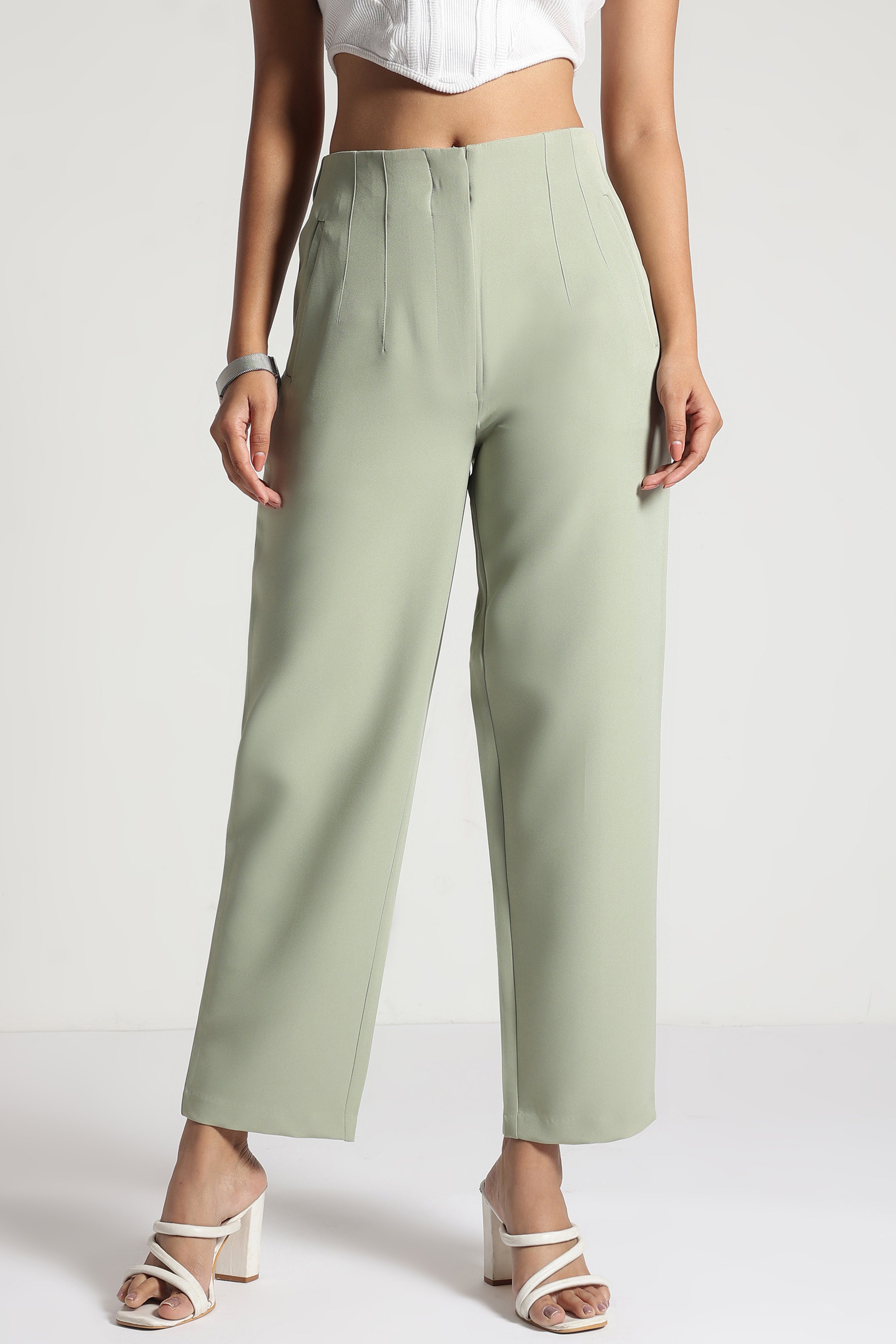 High Waist Formal Pants for Women