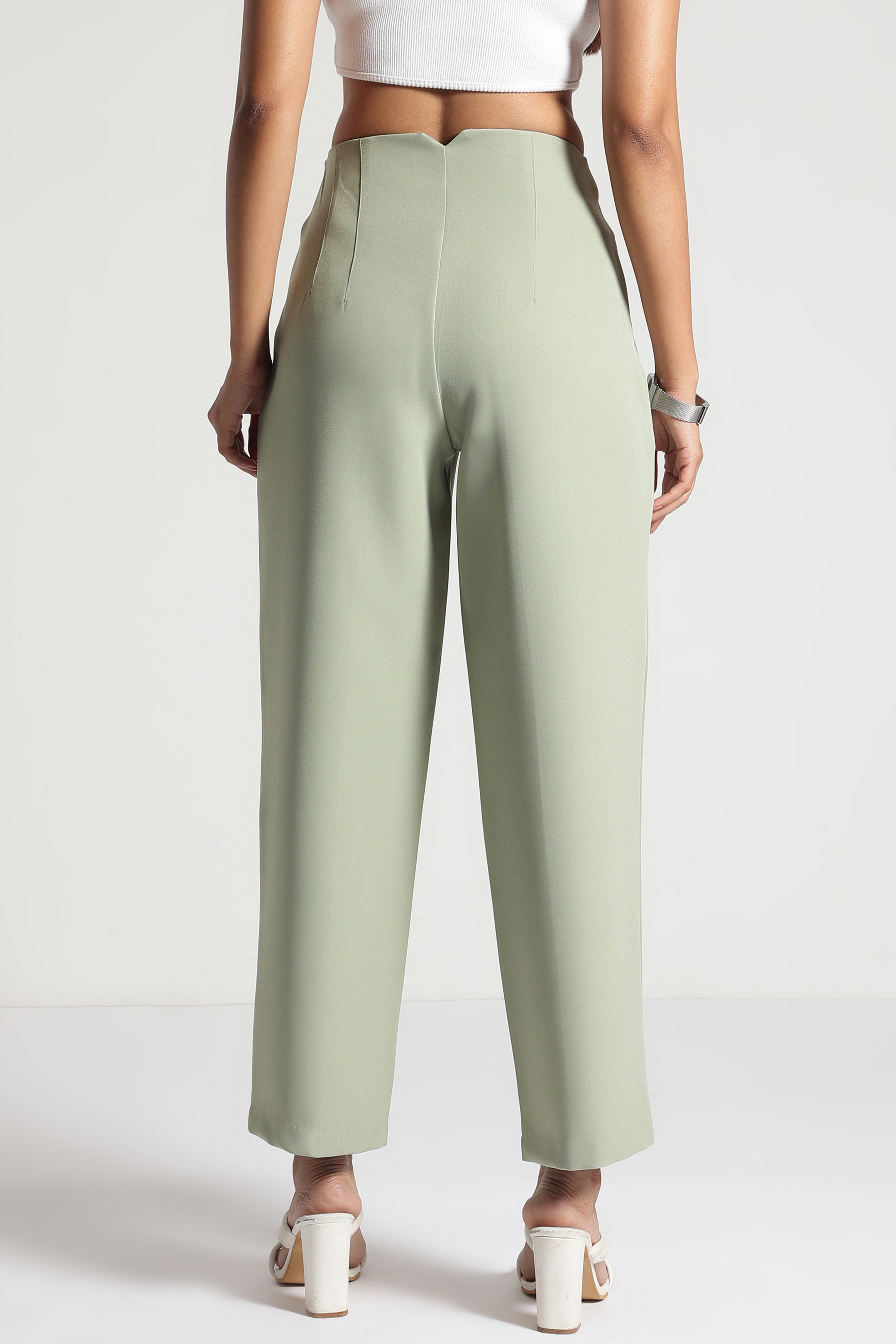 High Waist Formal Pants for Women