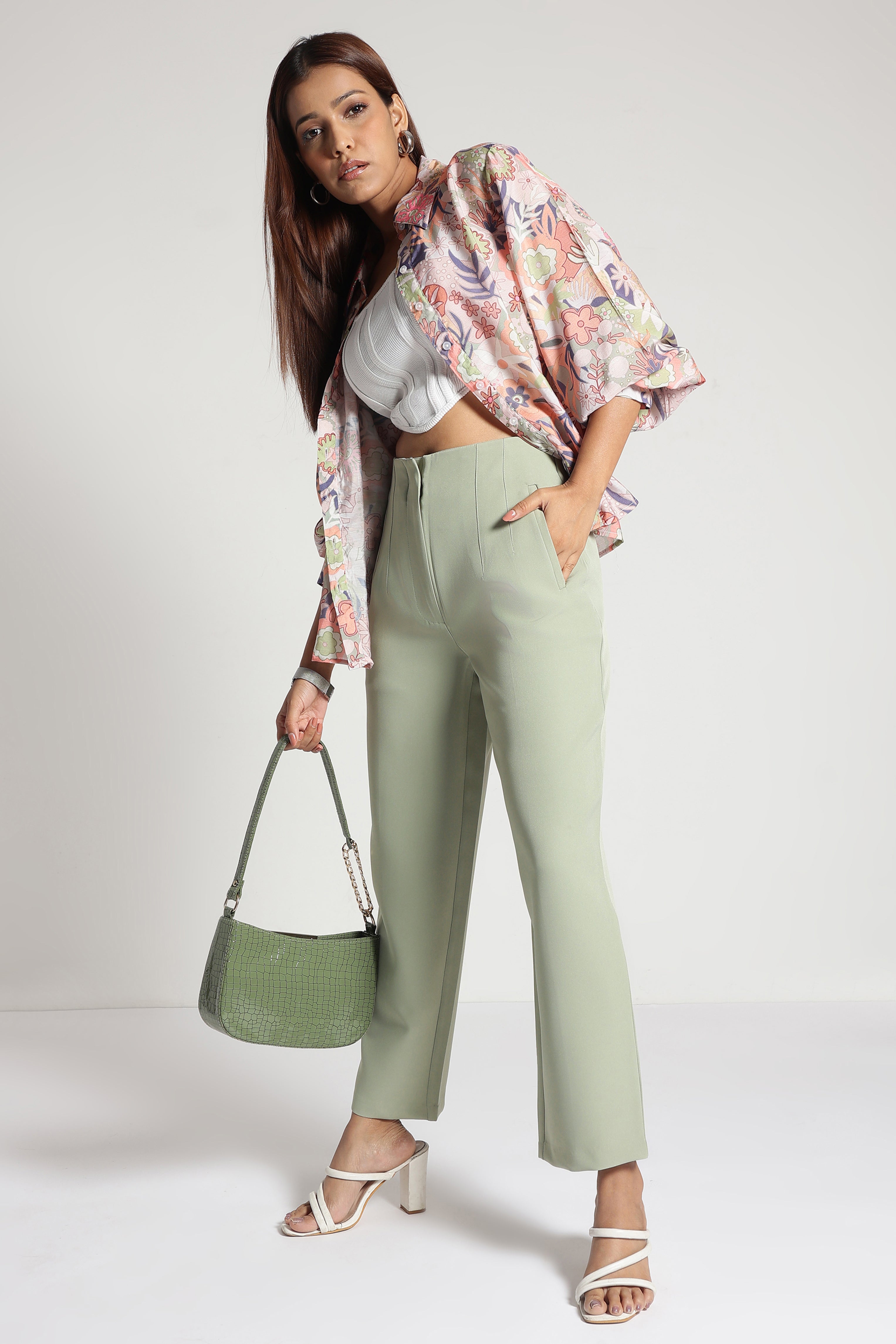 High Waist Formal Pants for Women